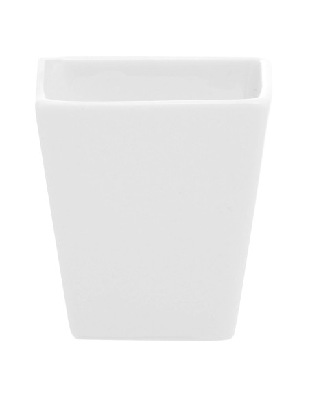 Plato de degustación oval blanco porcelana 5