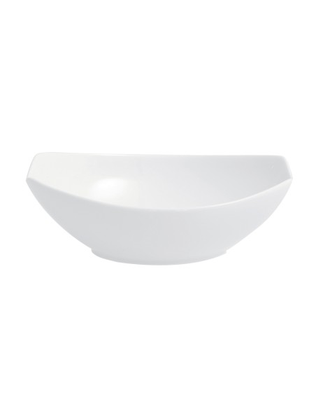 Cuenco ovalado blanco porcelana 11 cm Matcha Pro.mundi