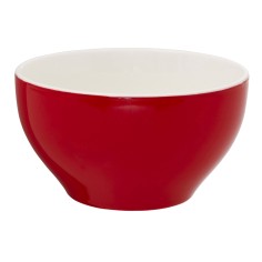 Bol redondo rojo porcelana 63 cl Ø 14 cm Emotions Pro.mundi