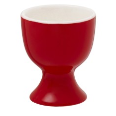 Huevera redonda roja porcelana Ø 5 cm Emotions Pro.mundi
