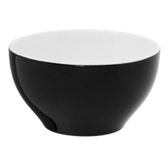 Bol redondo negro porcelana 63 cl Ø 14 cm Emotions Pro.mundi