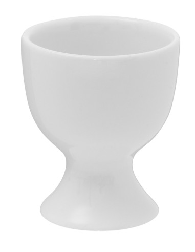 Huevera redonda blanca porcelana 6 cm Ø 5 cm Emotions Pro.mundi