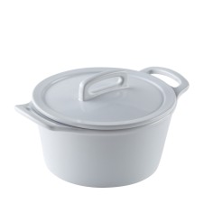 Cocotte redonda blanca porcelana Ø 14 cm Bistronome Pro.mundi