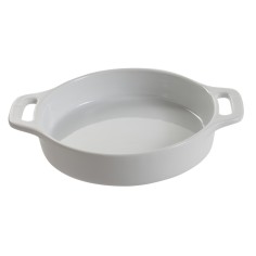 Plato para crème brûlée redondo blanco porcelana Ø 14 cm Bistronome Pro.mundi