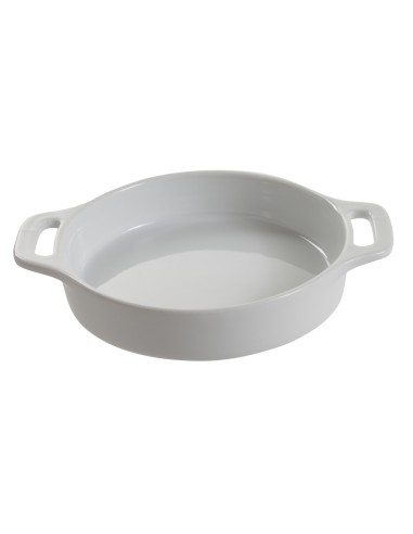 Plato para crème brûlée redondo blanco porcelana Ø 14 cm Bistronome Pro.mundi