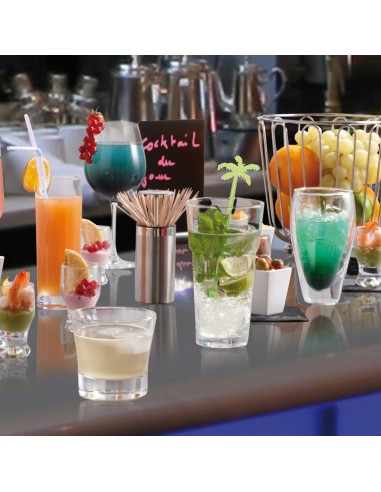 Vaso forma alta de vidrio 42,4 cl Popsy Pro.mundi