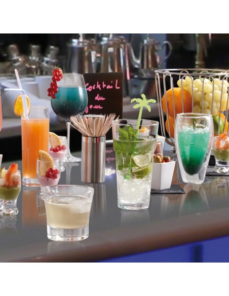 Vaso forma alta de vidrio 42,4 cl Popsy Pro.mundi