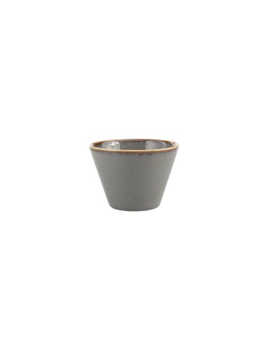 Bol Cónico Porcelana Gris Oscuro 6 cm Seasons Porland