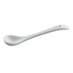 Cuchara para mostaza blanco porcelana 10 cm Pro.mundi