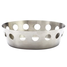 Cesta redonda inox Ø 17 cm 5 cm Hypinox Pro.mundi