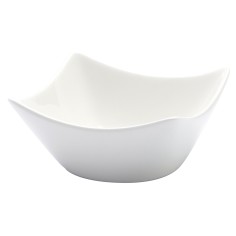 Aperitivo cuadrado blanco porcelana 7