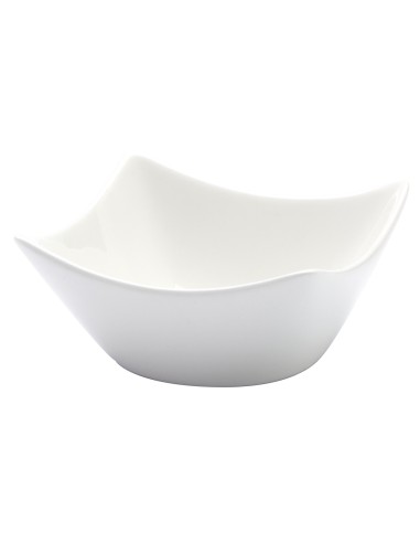 Aperitivo cuadrado blanco porcelana 7