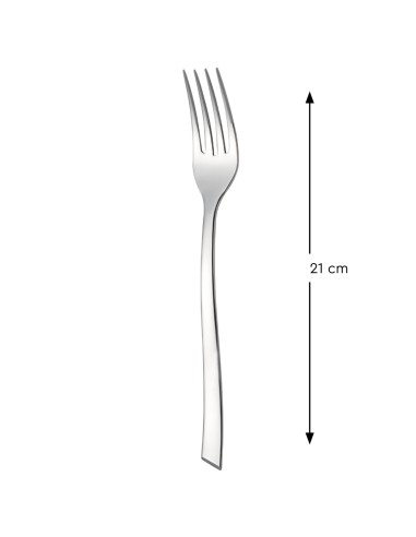 Tenedor de mesa acero inoxidable 18/0 21 cm Aztek Pro.mundi