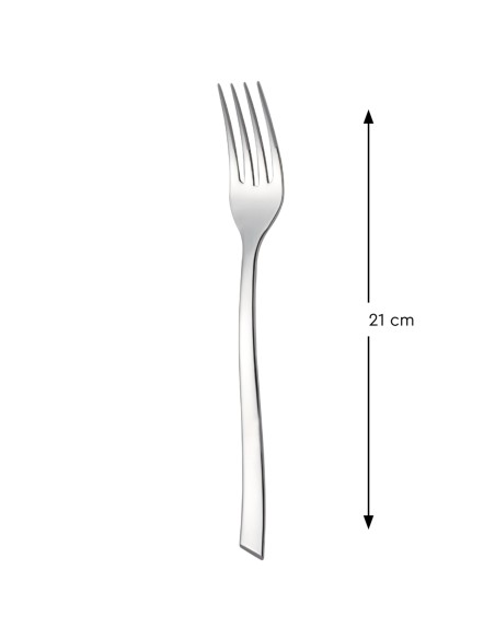 Tenedor de mesa acero inoxidable 18/0 21 cm Aztek Pro.mundi