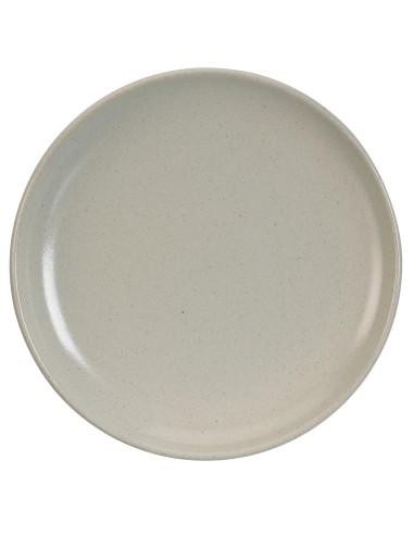 Plato llano redondo crudo gres esmaltado Ø 27 cm Gres Couleur Pro.mundi