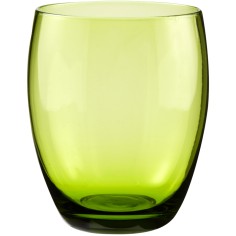 Vaso forma baja verde vidrio 30 cl Baya Pro.mundi