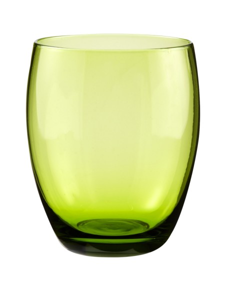 Vaso forma baja verde vidrio 30 cl Baya Pro.mundi