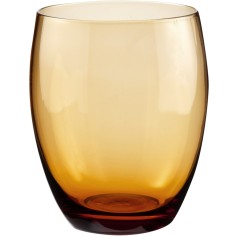 Vaso forma baja amarillo vidrio 30 cl Baya Pro.mundi