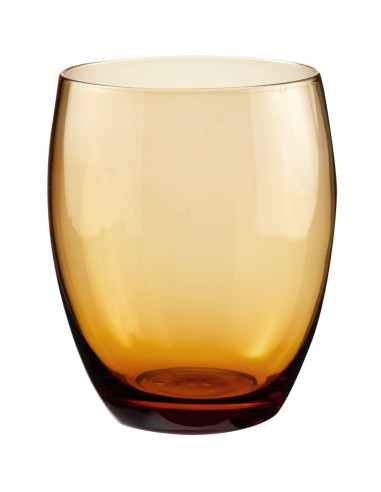 Vaso forma baja amarillo vidrio 30 cl Baya Pro.mundi