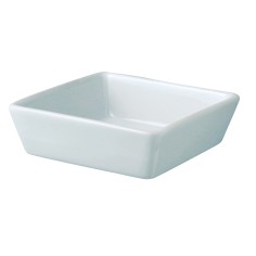 Rabanera rectangular blanca porcelana 13 cm Edina Pro.mundi