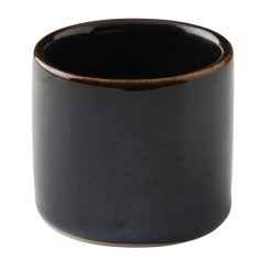 Cuenco para salsa redondo azul gres esmaltado Ø 5 cm Gres Couleur Pro.mundi