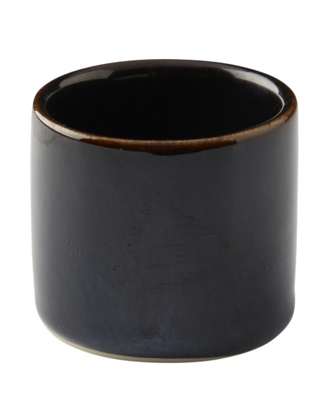 Cuenco para salsa redondo azul gres esmaltado Ø 5 cm Gres Couleur Pro.mundi