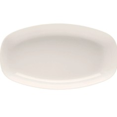 Fuente Oval Porcelana Blanco 25 Cm Soley Porland