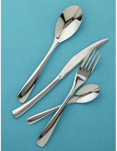 Cuchillo de mesa monobloque dentado 22,5 cm Adagio Pro.mundi