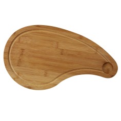 Tabla de corte oval de bambú 40 cm Pro.mundi