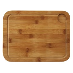 Tabla de corte rectangular bambú 30 cm Pro.mundi