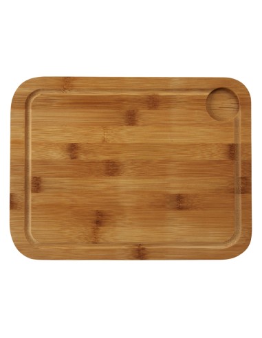 Tabla de corte rectangular bambú 30 cm Pro.mundi