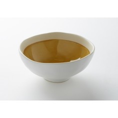 Cuenco redondo amarillo gres esmaltado Ø 12