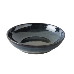 Plato hondo redondo azul gres esmaltado Ø 23 cm Gres Couleur Pro.mundi