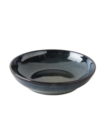 Plato hondo redondo azul gres esmaltado Ø 23 cm Gres Couleur Pro.mundi