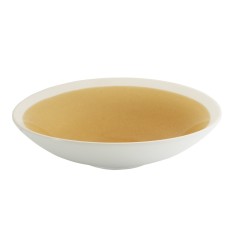 Plato extra hondo redondo amarillo gres esmaltado Ø 24 cm Winter Pro.mundi