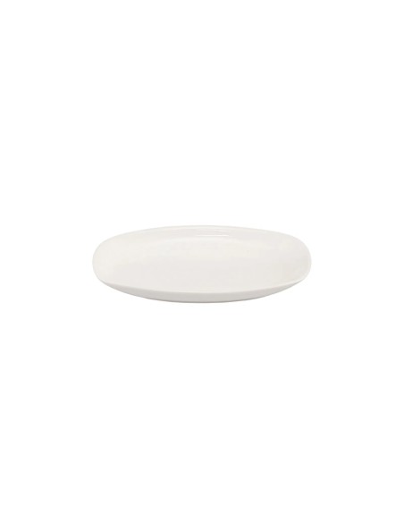 Fuente Oval Porcelana Blanco 20 Cm Soley Porland