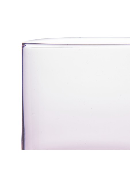 Vaso bajo violeta de vidrio 22 cl Artic Pro.mundi