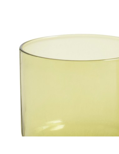 Vaso forma baja verde vidrio 22 cl Artic Pro.mundi