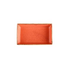Cuenco Aperitivo Rectangular Porcelana Naranja 8x14 Cm Seasons Porland