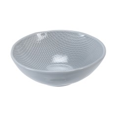 Cuenco redondo gris gres esmaltado Ø 13