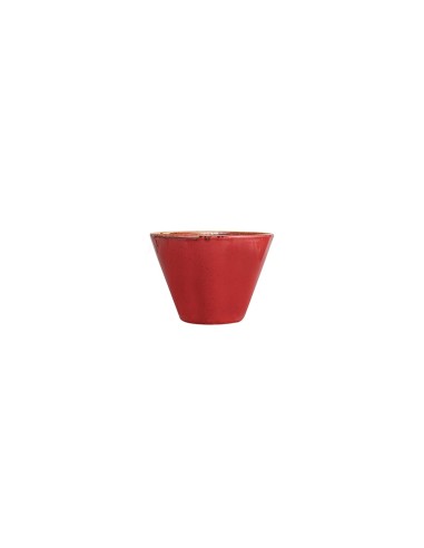 Bol Cónico Porcelana Rojo 6 cm Seasons Porland