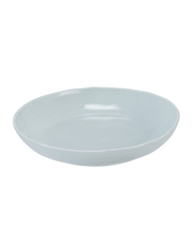 Plato hondo coupe redondo verde gres esmaltado Ø 23