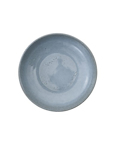 Plato hondo redondo azul gres esmaltado Ø 22 cm Sky Pro.mundi