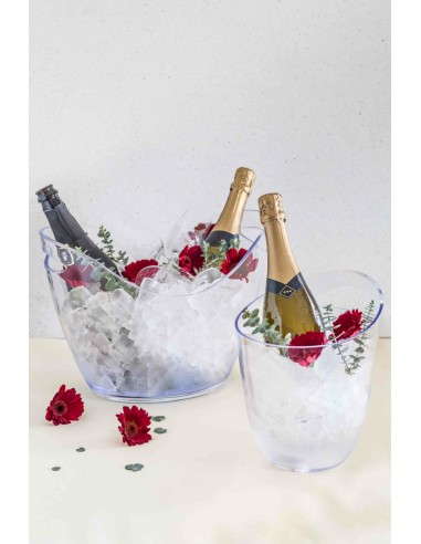 Champanera transparente 35x25,5x26 cm 8 L Pro.mundi