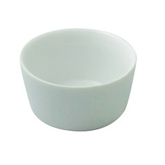 Ramequín redondo blanco porcelana Ø 9