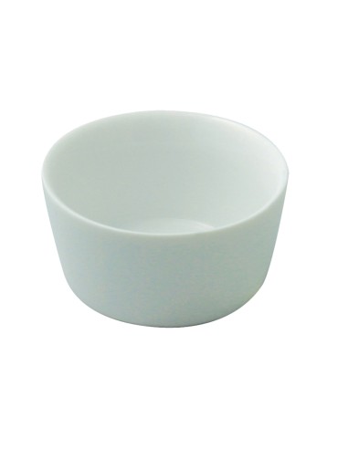 Ramequín redondo blanco porcelana Ø 9