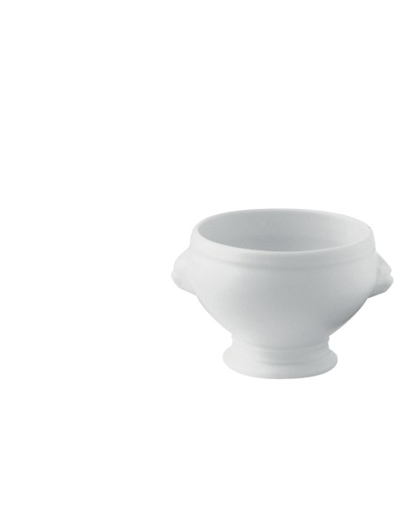 Mini sopera redonda blanca porcelana Ø 5