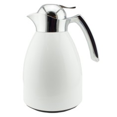 Jarra térmica blanca inox 1 L Astoria Pro.mundi