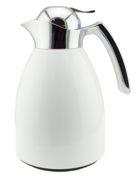 Jarra térmica blanca inox 1 L Astoria Pro.mundi