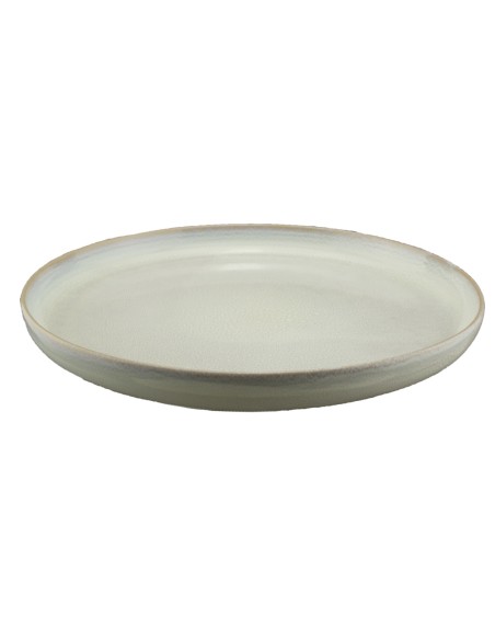 Plato llano redondo Beige rosado gres esmaltado Ø 27 cm Pearl Pro.mundi